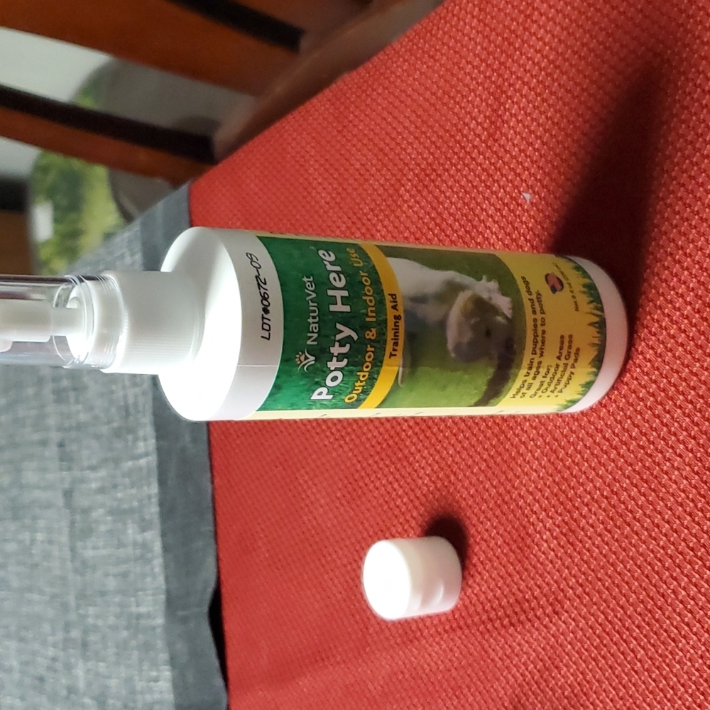 NaturVet Potty Here Training Aid for dogs 🐕 😄